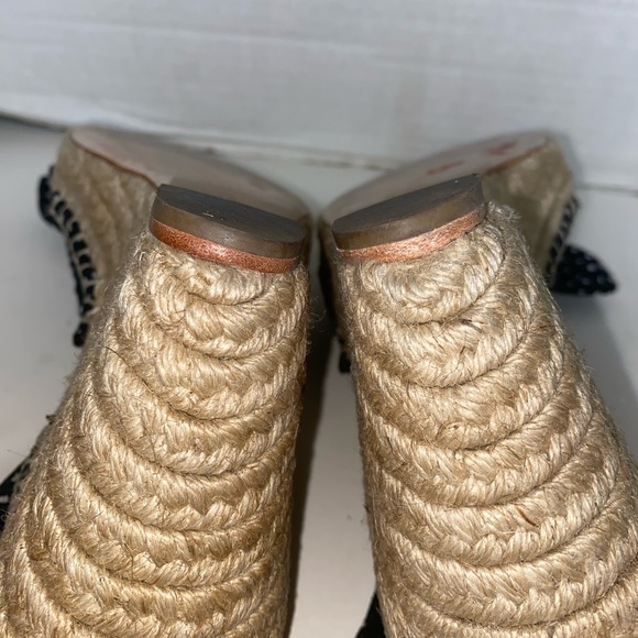 Loeffler Randall Espadrille Wedge Polkadot Sz 10 B Sandals - Picture 7 of 11